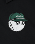 Vancouver Canucks x Malbon Fairway Bladwin Black Orca Polo
