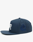 Vancouver Canucks X Malbon Navy Orca Snapback