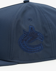 Vancouver Canucks X Malbon Navy Orca Snapback
