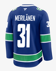 Vancouver Canucks Fanatics Premium Name & Number Home Jersey