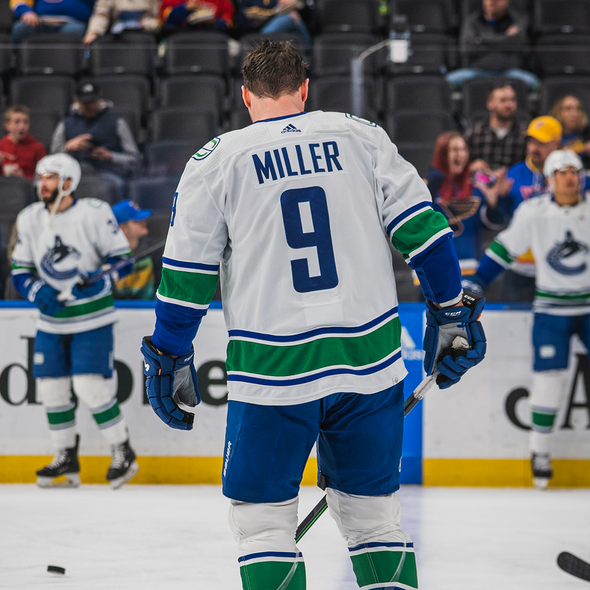 Miller Away Set 2 Game Worn Jersey