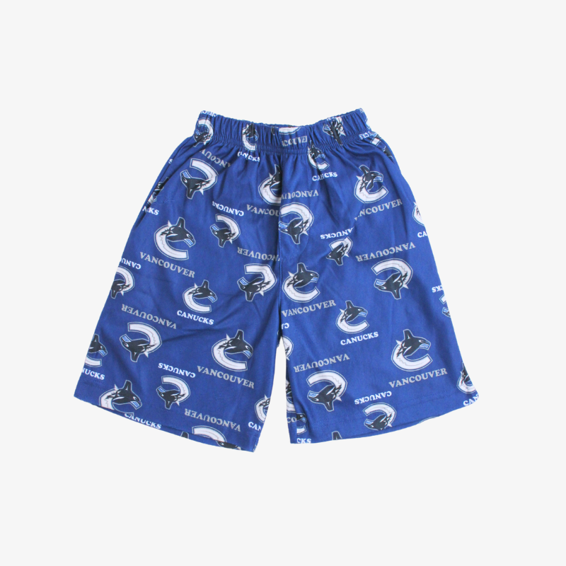 Vancouver Canucks Child Printed Pajama Shorts