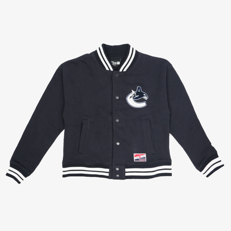 Vancouver Canucks New Era Women&#39;s Navy Orca Jacket