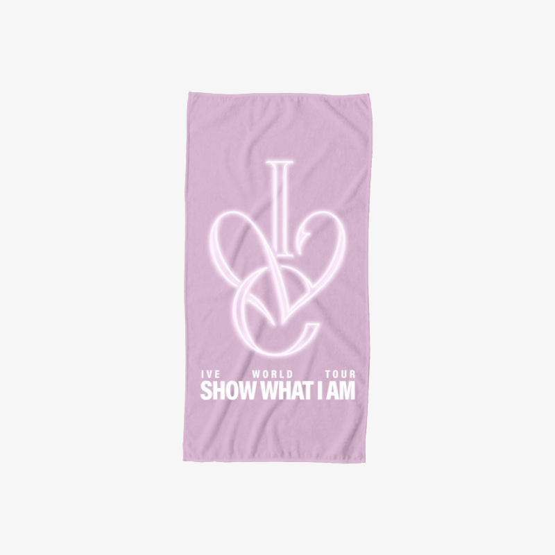IVE Neon Crest Towel