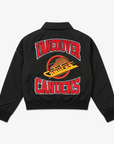 Vancouver Canucks New Era Women's Black Skate Jacket