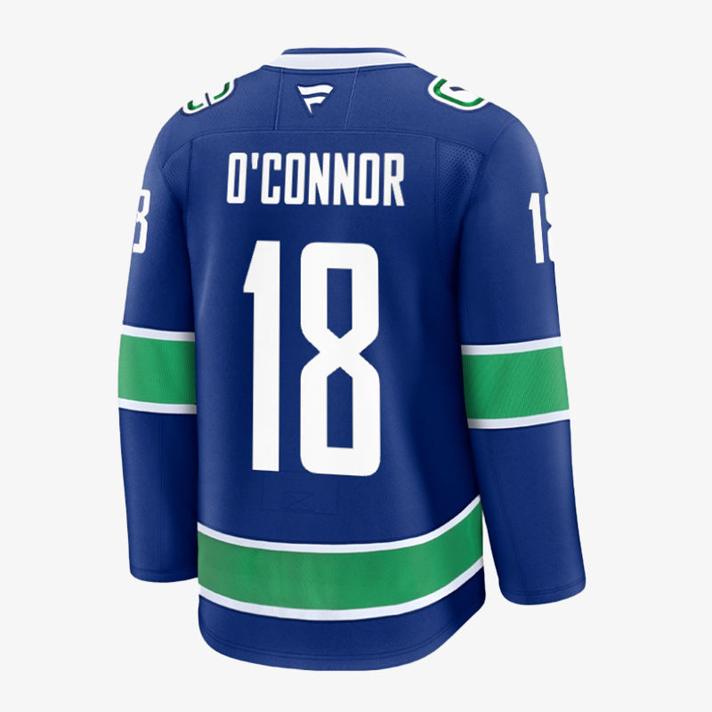 Vancouver Canucks Fanatics Authentic Pro Name &amp; Number Home Jersey