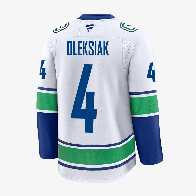 Vancouver Canucks Fanatics Premium Name &amp; Number Away Jersey
