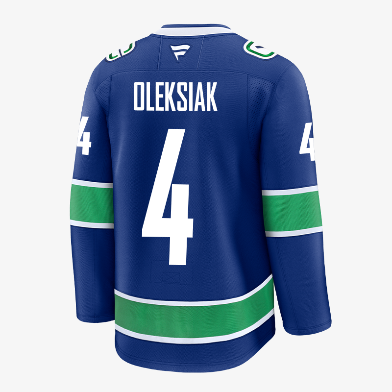 Vancouver Canucks Fanatics Authentic Pro Name &amp; Number Home Jersey