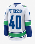Vancouver Canucks Fanatics Premium Name & Number Away Jersey