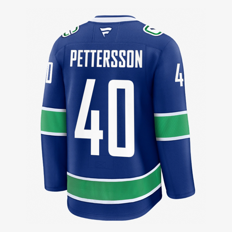 Vancouver Canucks Fanatics Premium Name &amp; Number Home Jersey