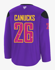 Vancouver Canucks 2026 Diwali Pro Purple Jersey