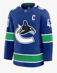 Vancouver Canucks Fanatics Premium Name & Number Home Jersey