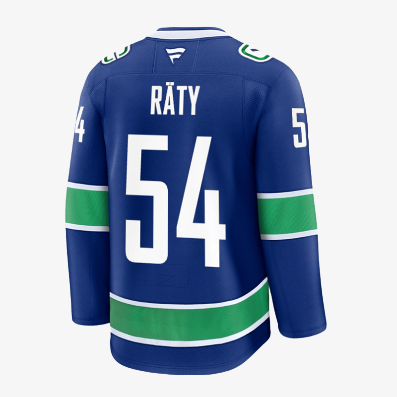Vancouver Canucks Fanatics Authentic Pro Name &amp; Number Home Jersey