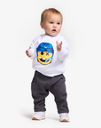 Vancouver Canucks Toddler Helmet Emoji Crewneck