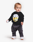 Vancouver Canucks Toddler Helmet Emoji Crewneck