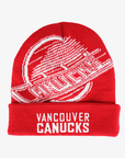 Vancouver Canucks Mitchell & Ness Youth Red Skate Knit