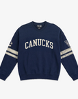 Vancouver Canucks Signature Collection Womens Heritage Crewneck