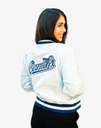 Vancouver Canucks Wild Collective Ladies Reversible Sherpa Bomber