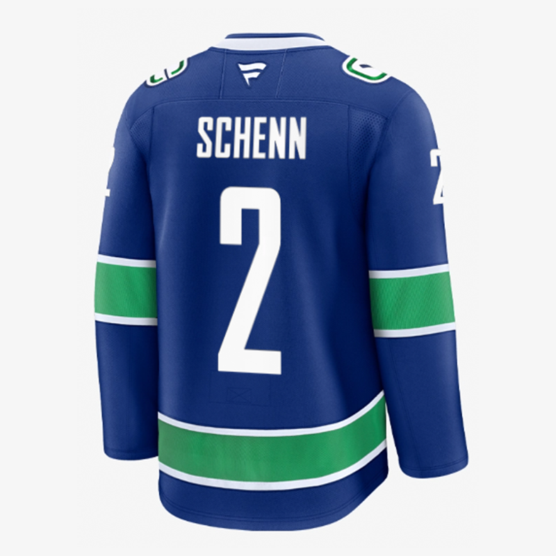 Vancouver Canucks Fanatics Authentic Pro Name &amp; Number Home Jersey