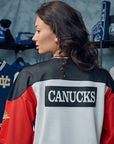 Vancouver Canucks Starter Women's Mesh Skate T-Shirt