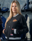Vancouver Canucks New Era Women's Black Skate Jacket
