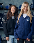 Vancouver Canucks Signature Collection Blue Orca Knit Cardigan