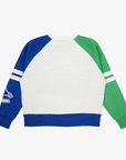 Vancouver Canucks Signature Collection Women's Two Tone Knit Orca Sweater