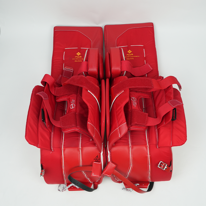 Artūrs Šilovs &#39;White Skate&#39; Used True Hzrdus Catalyst Goalie Set