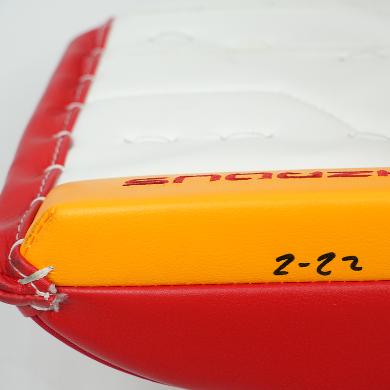 Artūrs Šilovs &#39;White Skate&#39; Used True Hzrdus Catalyst Goalie Set