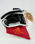 Artūrs Šilovs 'White Skate' Used True Hzrdus Catalyst Goalie Set