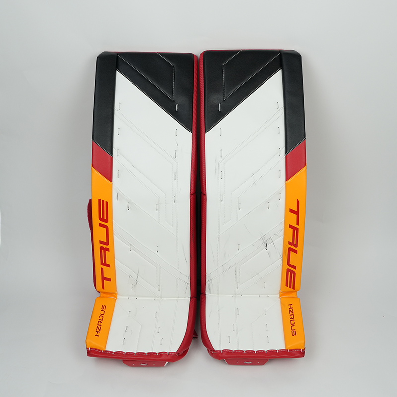 Artūrs Šilovs &#39;White Skate&#39; Used True Hzrdus Catalyst Goalie Set