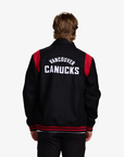 Vancouver Canucks New Era Sport Nite Skate Snap Jacket