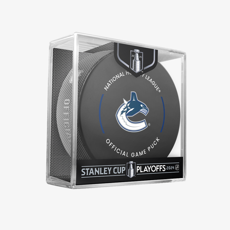 Vancouver Canucks Official Playoff Game Puck