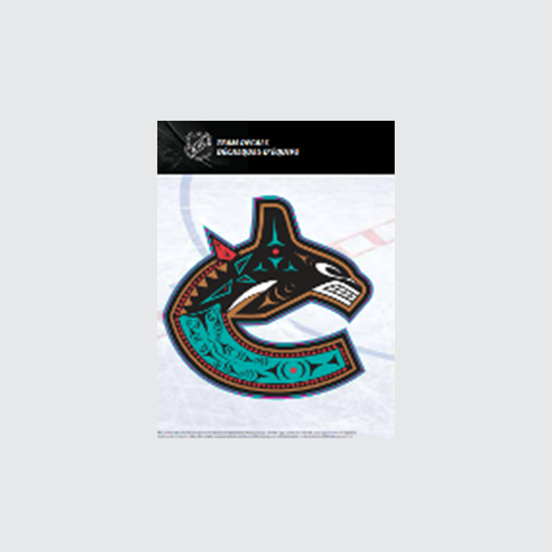 Vancouver Canucks First Nations 2023/2024 Decal Sticker