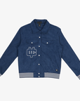 Vancouver Canucks Wild Collective Ladies Suede Bomber