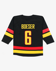 Vancouver Canucks Toddler Name & Number Black Skate Jersey