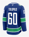 Vancouver Canucks Fanatics Authentic Pro Name & Number Home Jersey