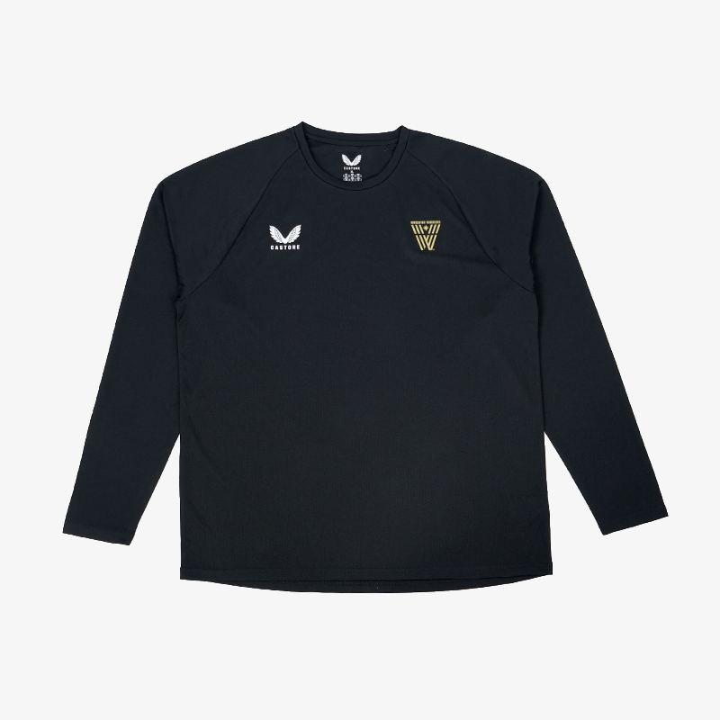 Vancouver Warriors Castore Black Training Long Sleeve