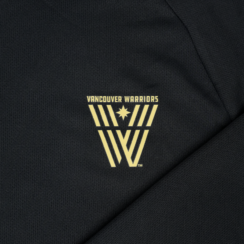 Vancouver Warriors Castore Black Training Long Sleeve