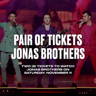 The Jonas Brothers - Pair of Tickets, Nov 11