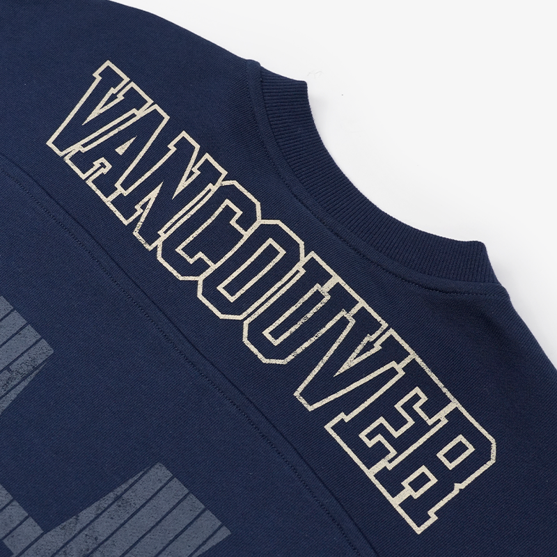 Vancouver Canucks Signature Collection Womens Heritage Crewneck