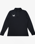 Vancouver Warriors Castore Women Black No Logo 1/4 Zip