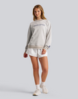 Vancouver Canucks x lululemon Women's Pacific Script Grey Orca Crewneck