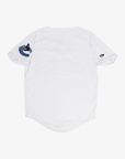 Vancouver Canucks White Button Down Jersey