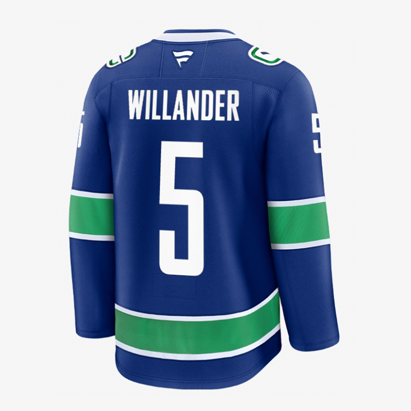Vancouver Canucks Fanatics Authentic Pro Name &amp; Number Home Jersey
