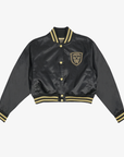 Vancouver Warriors Women's Crop Bomber Jacket