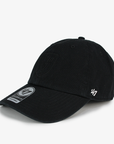 Vancouver Warriors 47 Brand Black on Black Hat