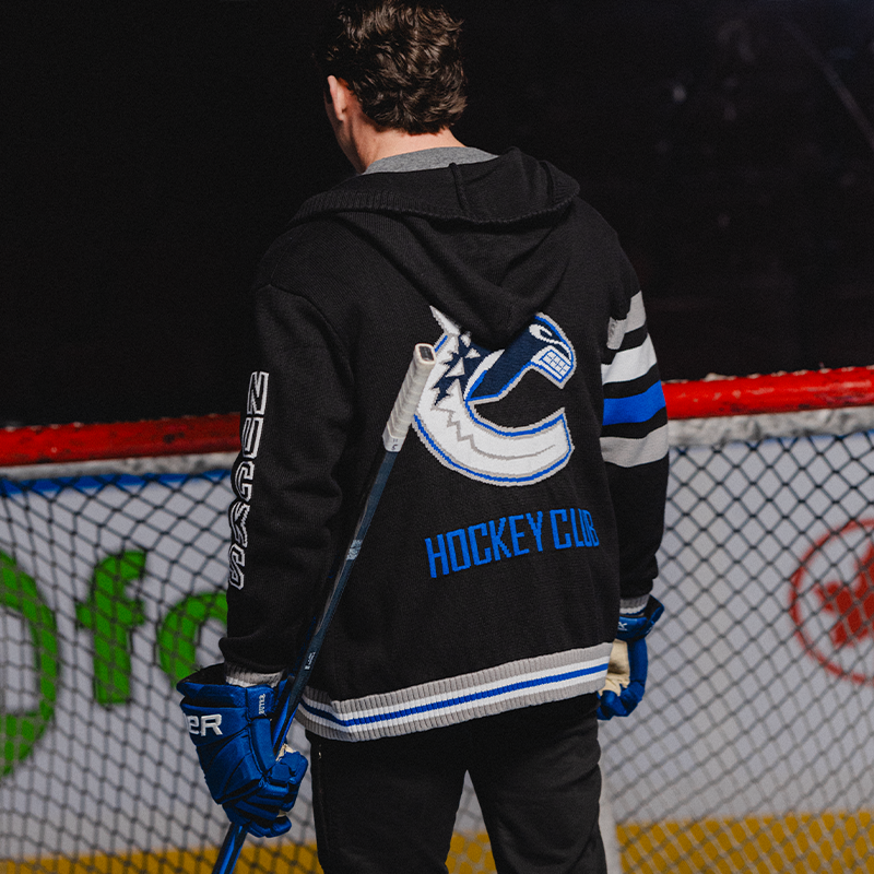 Vancouver Canucks Wild Collective Orca Zip up