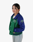 Abbotsford Canucks Ladies New Era Johnny Bomber Jacket