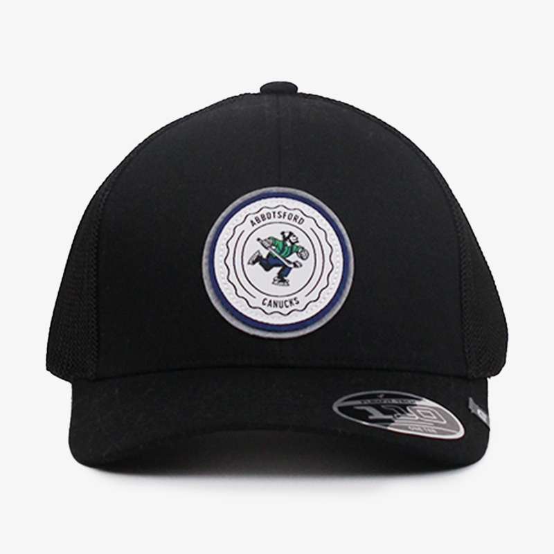 Abbotsford Canucks Travis Mathew Wider Black Snapback Hat